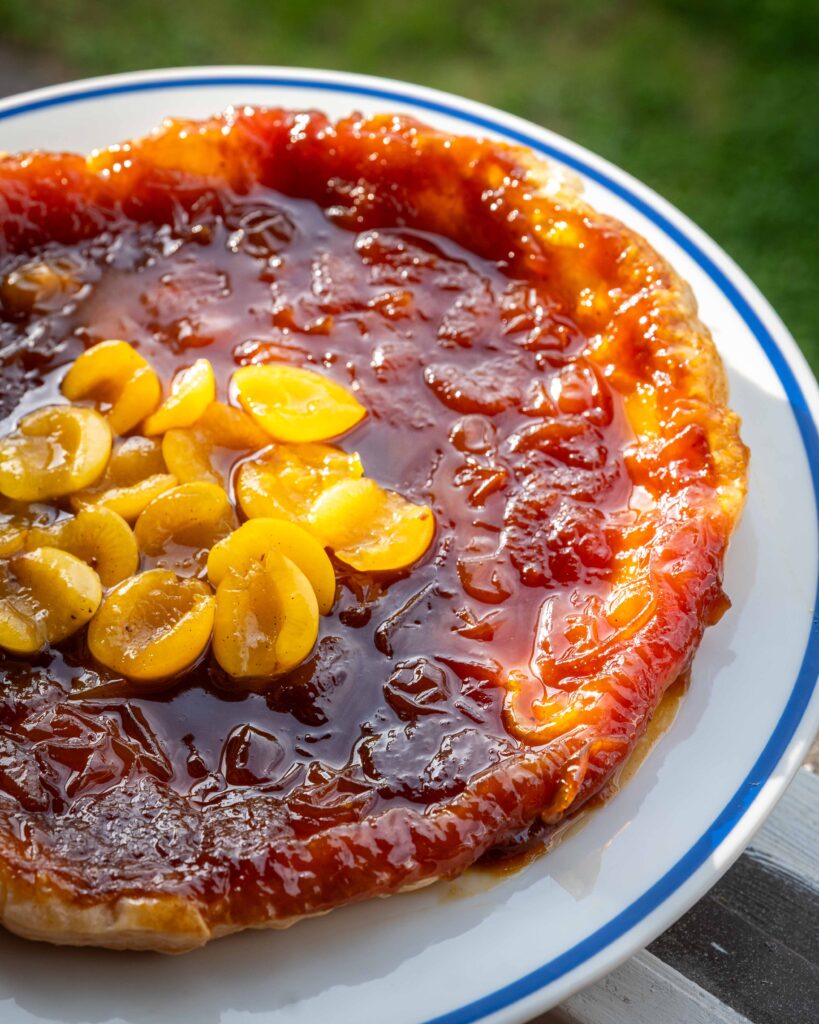 Tærte med mirabeller – nem mirabelle tarte tatin